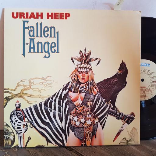 URIAH HEEP fallen angel VINYL 12" LP. BRNA512
