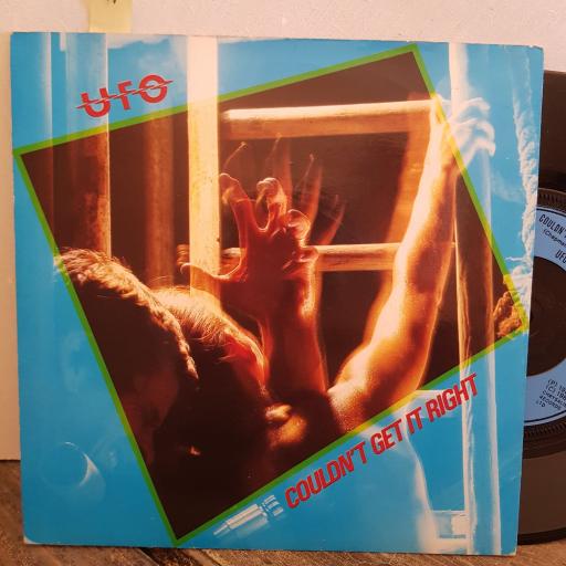 UFO. couldn't get it right. hot 'n' ready. 7" vinyl SINGLE. CHS2454