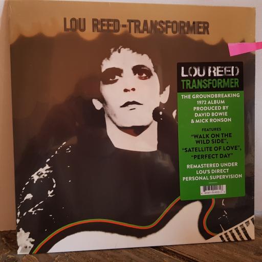 LOU REED transformer. REMASTERED UNDER LOU'S DIRECT PERSONAL SUPERVISION 12" VINYL LP. 88985349031