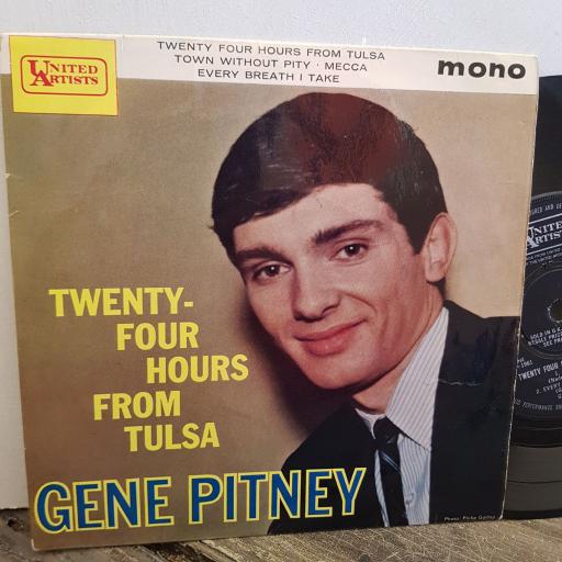 GENE PITNEY twenty four hours from Tulsa. 4 track 7" vinyl ep. UEP1001