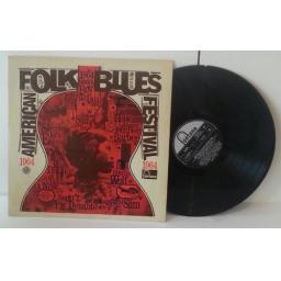 American folk blues festival 1963. Sonny Boy Wiilliamson, Memphis Slim, Lonnie Johnson, Willie Dixon. 12" VINYL LP.