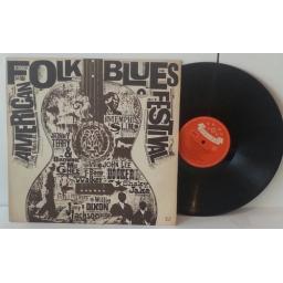 Original american folk blues festival, Sonny terry, Memphis Slim, John Lee Hooker, Browie McGhee, T Bone Walker. 12" VINYL LP. 237 597