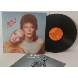 DAVID BOWIE pinups. 12" VINYL LP. RS1003
