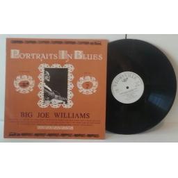 BIG JOE WILLIAMS ramblin' and wanderin' blues, portraits in blues vol. 7. 12" VINYL LP. SLP 163