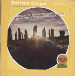 JULIAN COPE heed of penetration and the city dweller PICTURE DISC