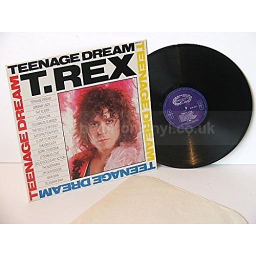 T REX teenage dream, 12" VINYL LP. SHM3217