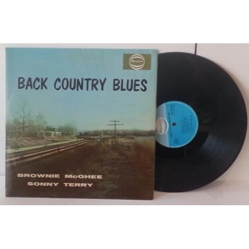 BROWNIE McGHEE & SONNY TERRY back country blues. 12" VINYL LP. RM 165