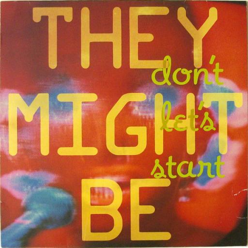 THEY MIGHT BE GIANTS dont lets start. 12" VINYL LP. TPLP14