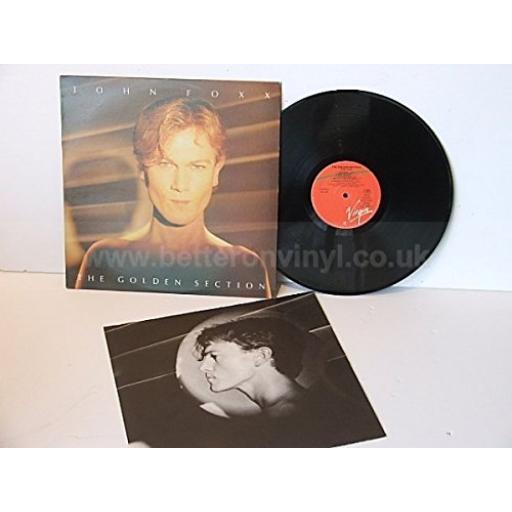 JOHN FOXX the golden section. 12" VINYL LP. 205 541