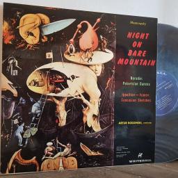 MUSSORGSKY night on bare mountain BORODIN polovtsian dances VINYL . 12" vinyl LP. MONO WH 20095