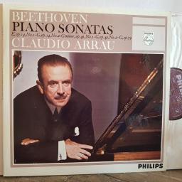 Claudio Arrau. Beethoven Piano Sonatas. 12" vinyl LP. AL 3611