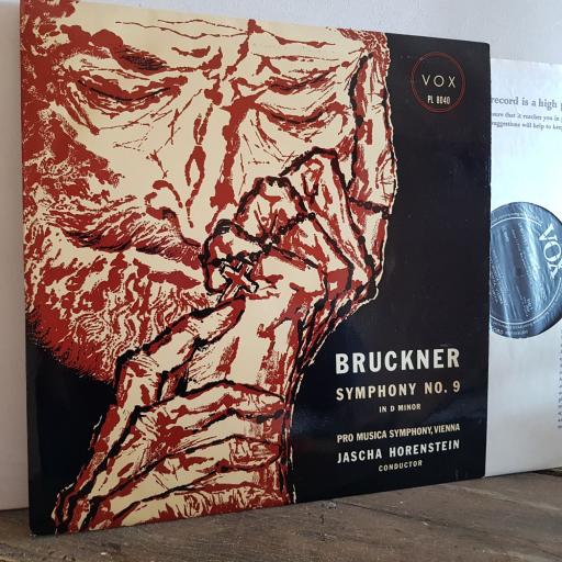 Bruckner, Pro Musica Symphony, Vienna, Jascha Horenstein ? Symphony No. Original Version. 12" vinyl LP. PL 8040