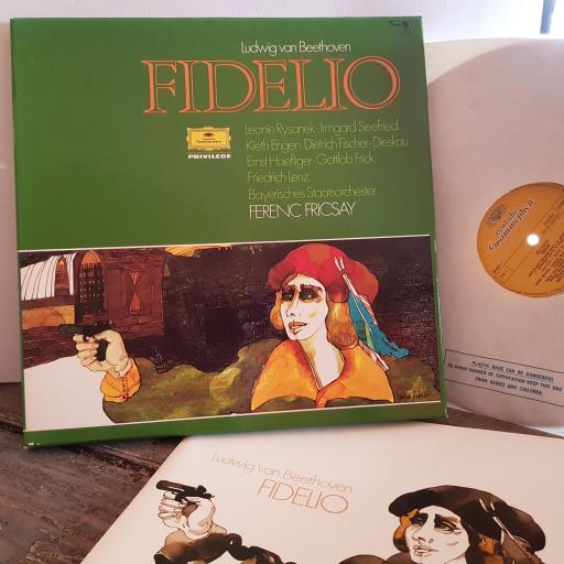 Beethoven. Ferenc Fricsay. FIDELIO. 12" vinyl LP BOX SET. 2705 037