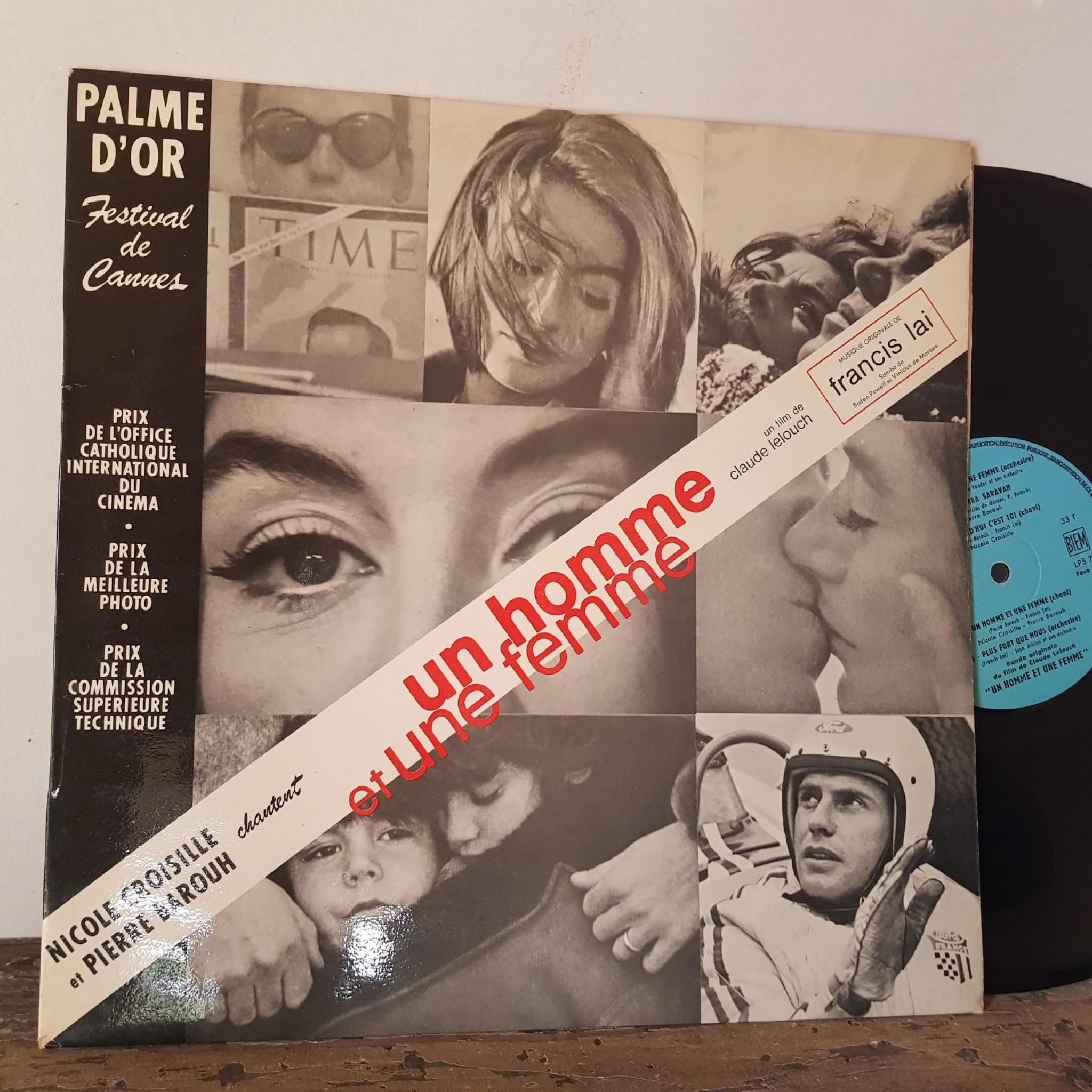 Francis Lai Un Homme Et Une Femme FRANCIS LAI Un homme et une femme, 12" vinyl LP. LPS7