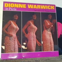 DIONNE WARWICK In paris, 12" vinyl LP. NPL28076