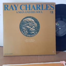 RAY CHARLES, A man and his soul . 2x 12" VINYL LP. ABCS590X