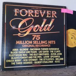 ABBA. BLONDIE. FLEETWOOD MAC. ELTON JOHN. ETC Forever gold, 4x 12" vinyl LP compilation. IMP90