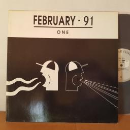 FEBRUARY 91, One. 12" VINYL SINLE DMC971