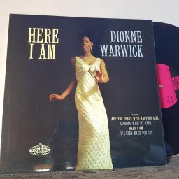 DIONNE WARWICK Here I am, 12" vinyl LP. NPL28071