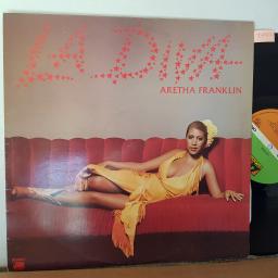 LA DIVA. Aretha Franklin, 12" VINYL LP,K50637.