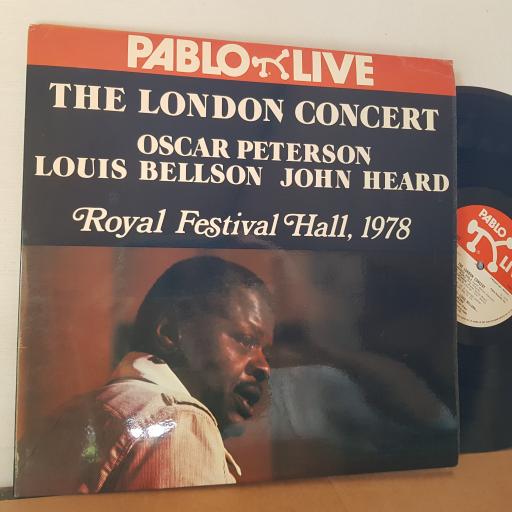 OSCAR PETERSON, LOUIS BELLSON, JOHN HEARD The london concert, 2X 12" vinyl LP. 2331134