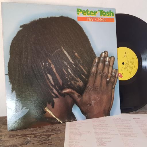 PETER TOSH Mystic man, 12" vinyl LP. COC39111