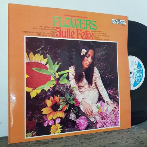 JULIE FELIX Flowers, 12" vinyl LP. 6870507