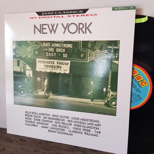 VARIOUS New york vol.3, 12" vinyl LP compilation. REB590