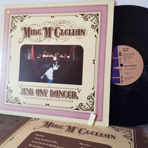 MIKE McCLELLAN Ask any dancer, 12" vinyl LP. EMC3064