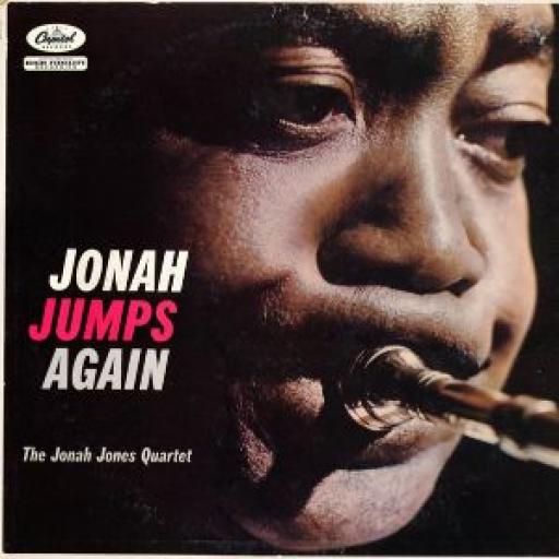 THE JONAH JONES QUARTET Jonah jumps again, 12" vinyl LP. T1115