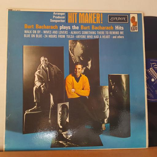 BURT BACHARACH Hit maker! 12" vinyl LP. SHR8233