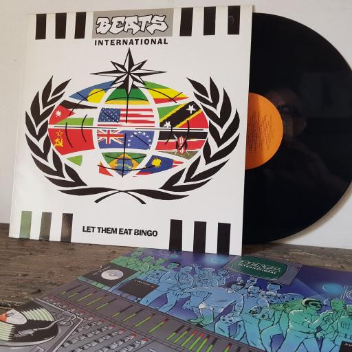 BEATS INTERNATIONAL Let them eat bingo, 12" vinyl LP. 8421961