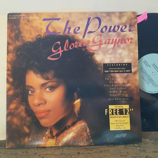 GLORIA GAYNOR The power, 12" vinyl LP. SMR618