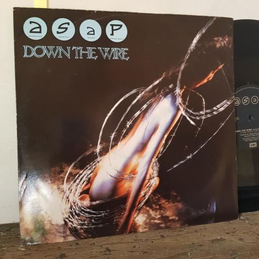 ASAP Down the wire, 12" vinyl SINGLE. 12EM131