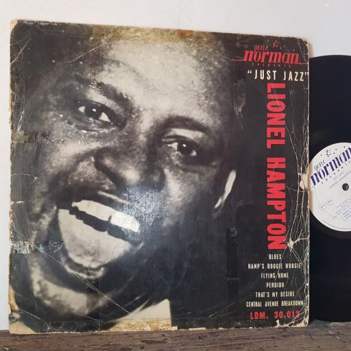 LIONEL HAMPTON Just jazz, 12" vinyl LP. LDM30013