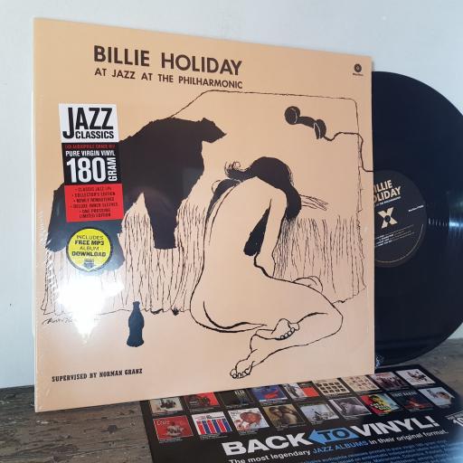 BILLIE HOLIDAY At jazz at the philharmonic, 12" vinyl LP. 771983