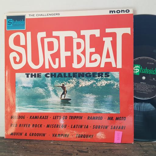 THE CHALLENGERS Sufbeat, 12" vinyl LP. SL10030