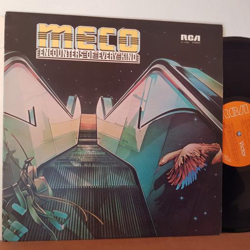 MECO. encounters of every kind 12" VINYL LP. XL13050