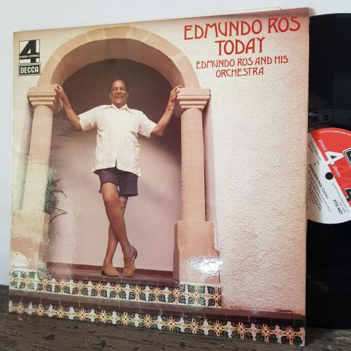 EDMUNDO ROD and HIS ORCHESTRA Edmundo ros today, 12" vinyl LP. PFS4421
