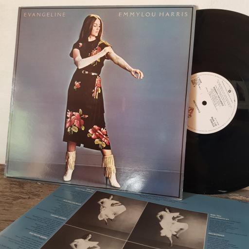 EMMYLOU HARRIS Evangeline, 12" vinyl LP. K56880