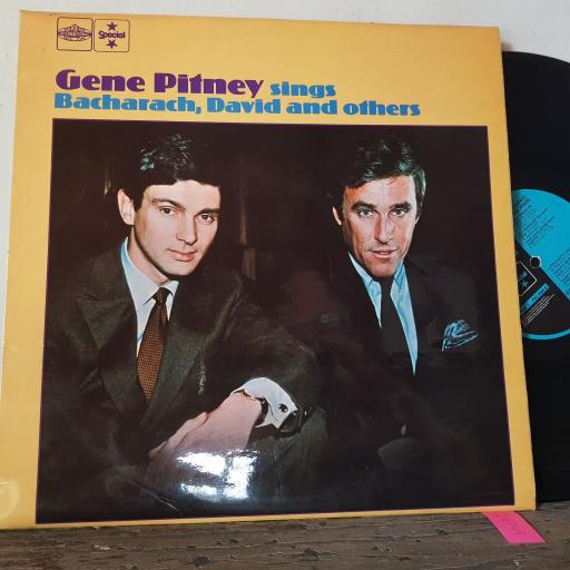 GENE PITNEY Sings bacharach, david and other, 12" vinyl LP. PFL4404