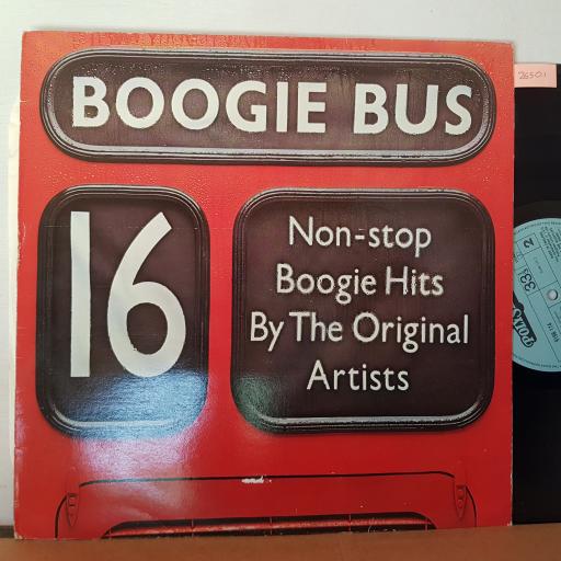BOOGIE BUS. Non stop boogie hits by the original artists, 12" VINYL LP,9198 174