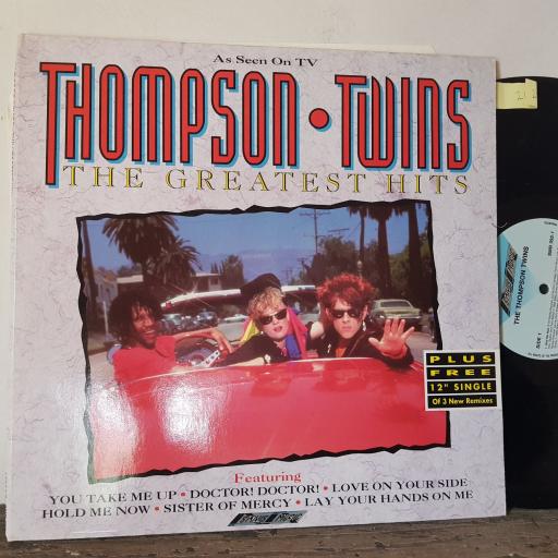 THOMPSON TWINS The greatest hits, 1x 12" vinyl LP compilations & 1x 12" vinyl single. SMR092