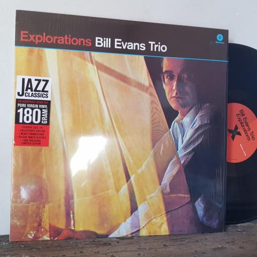 BILL EVANS TRIO Explorations, 12" vinyl LP. 771736