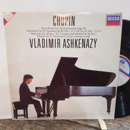CHOPIN - VLADIMIR ASHKENAZY Piano works vol VIII, 12" vinyl LP. 4101221