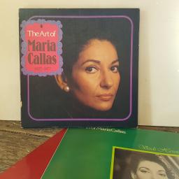 MARIA CALLAS The art of maria callas, 4x 12" vinyl LP. SM482.