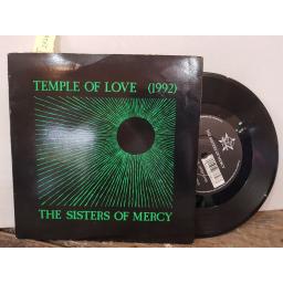 THE SISTERS OF MERCY. temple of love. I was wrong. American edit. 7" VINYL SINGLE. MR53