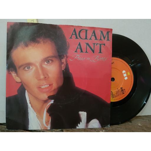 ADAM AND THE ANTS. puss in boots. 7" VINYL SINGLE. CBS A3614.