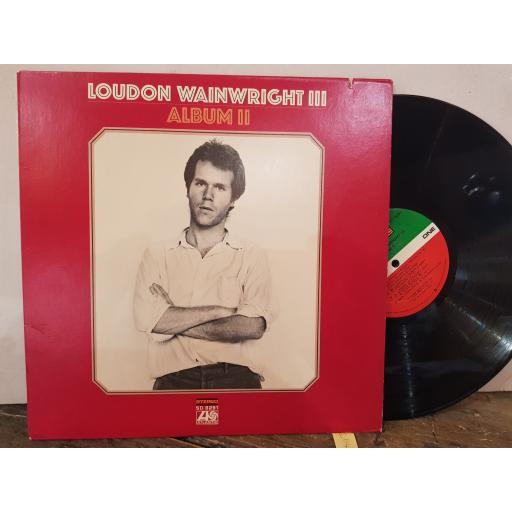 LOUDON WAINWRIGHT III Album II, 12" vinyl LP. SD8291