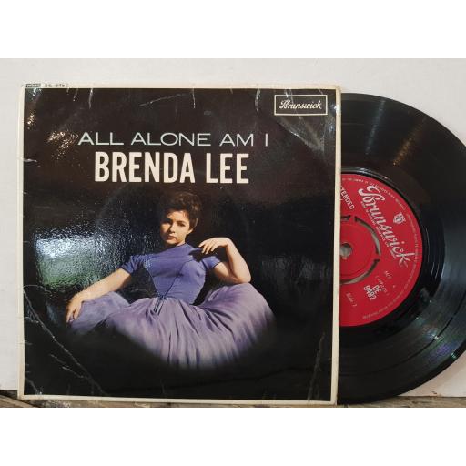 BRENDA LEE. all alone am I. I left my heart in San francisco. Your user to be. She'll never know. 7" VINYL SINGLE EP. OE9492